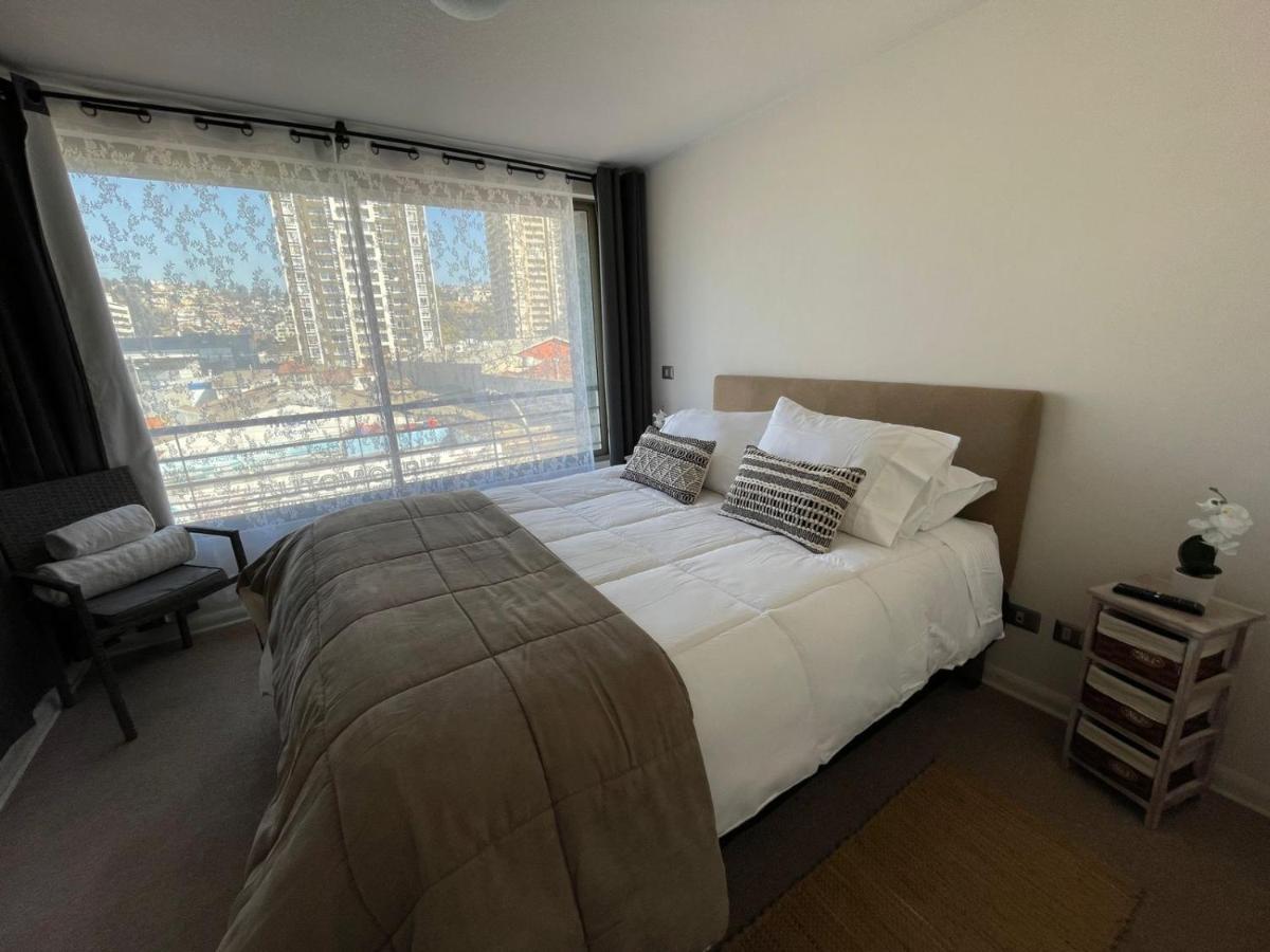 Departamento Vinaneoriente Daire Vina del Mar Dış mekan fotoğraf