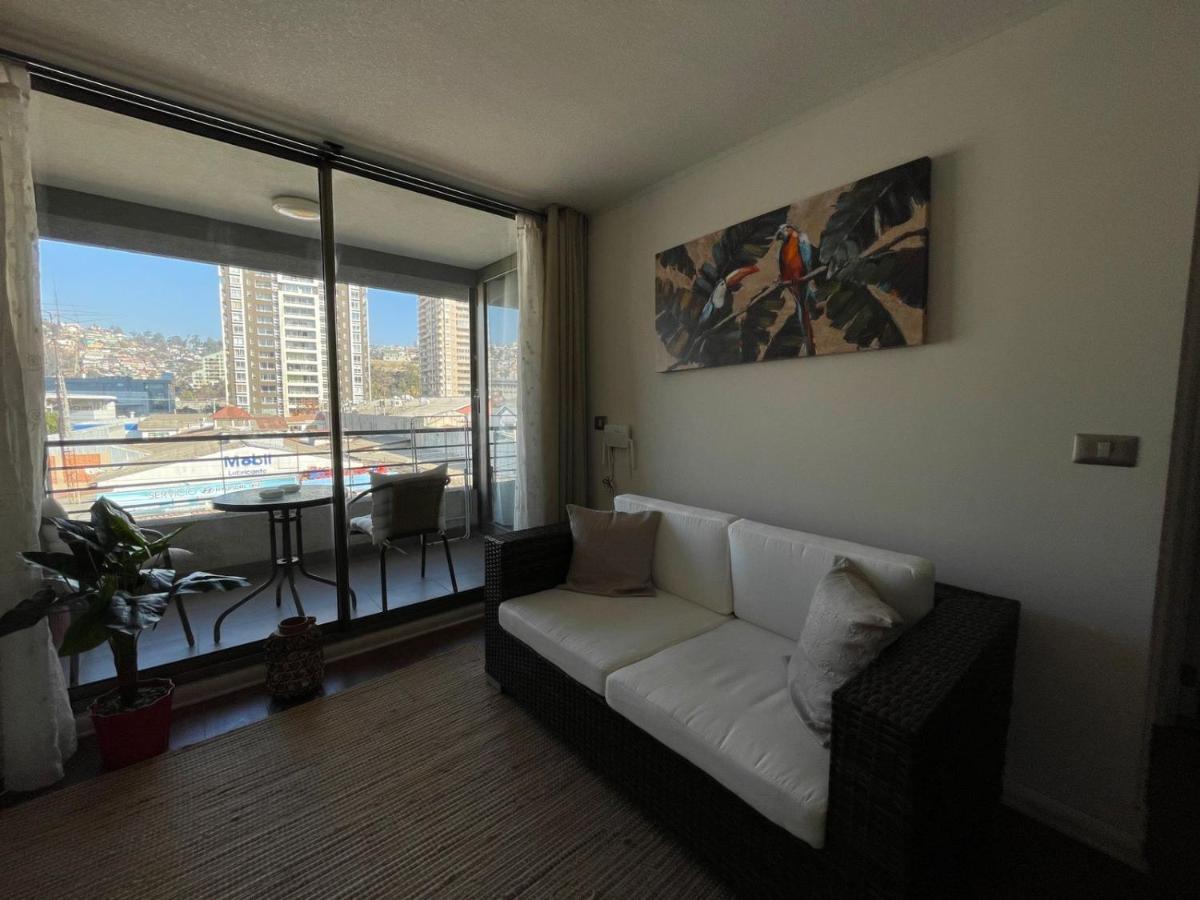 Departamento Vinaneoriente Daire Vina del Mar Dış mekan fotoğraf